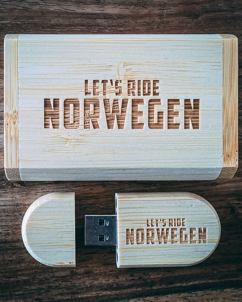 USB-Stick – Let’s Ride Norwegen – Eine Motorradreise zum Nordkap