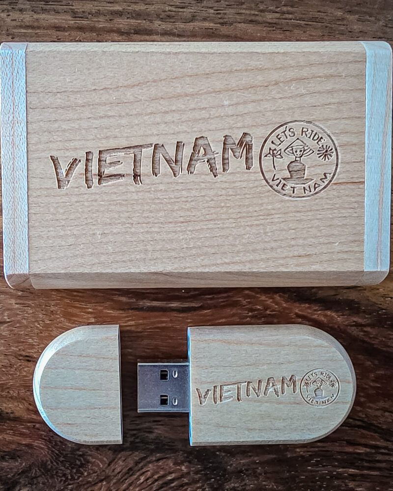 USB-Stick – Let’s Ride Vietnam – Ein Motorrad Abenteuer in Südostasien